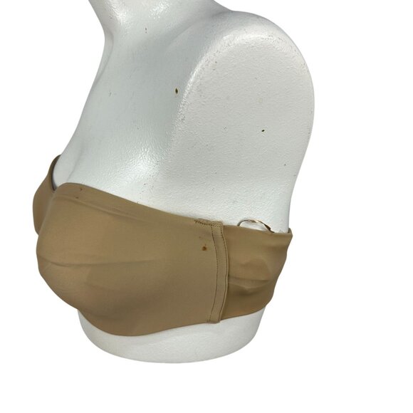 Sweet Nothings Strapless Bandeau Bra 38DD Stay There Power Band Nylon Elastane - Picture 7 of 12